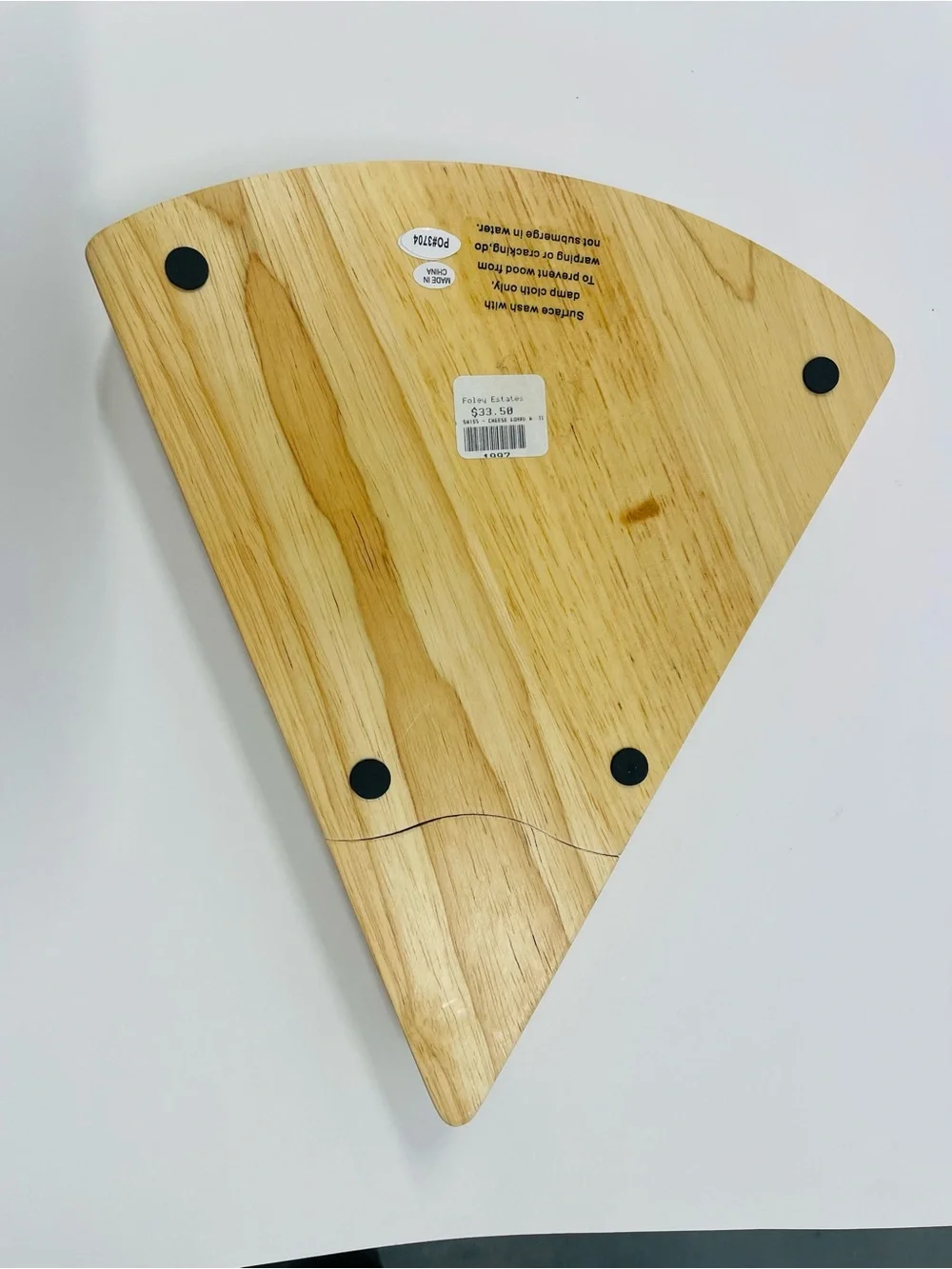 Legacy Swiss Wedge Cheese Board Set - Party Serving Kit